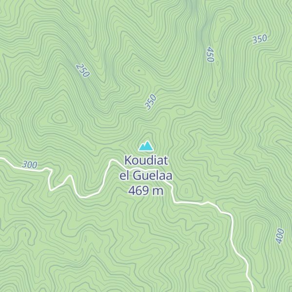 Map of Koudiat el Guelaa