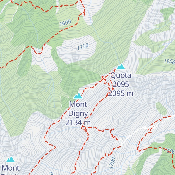 Map of Quota 2101