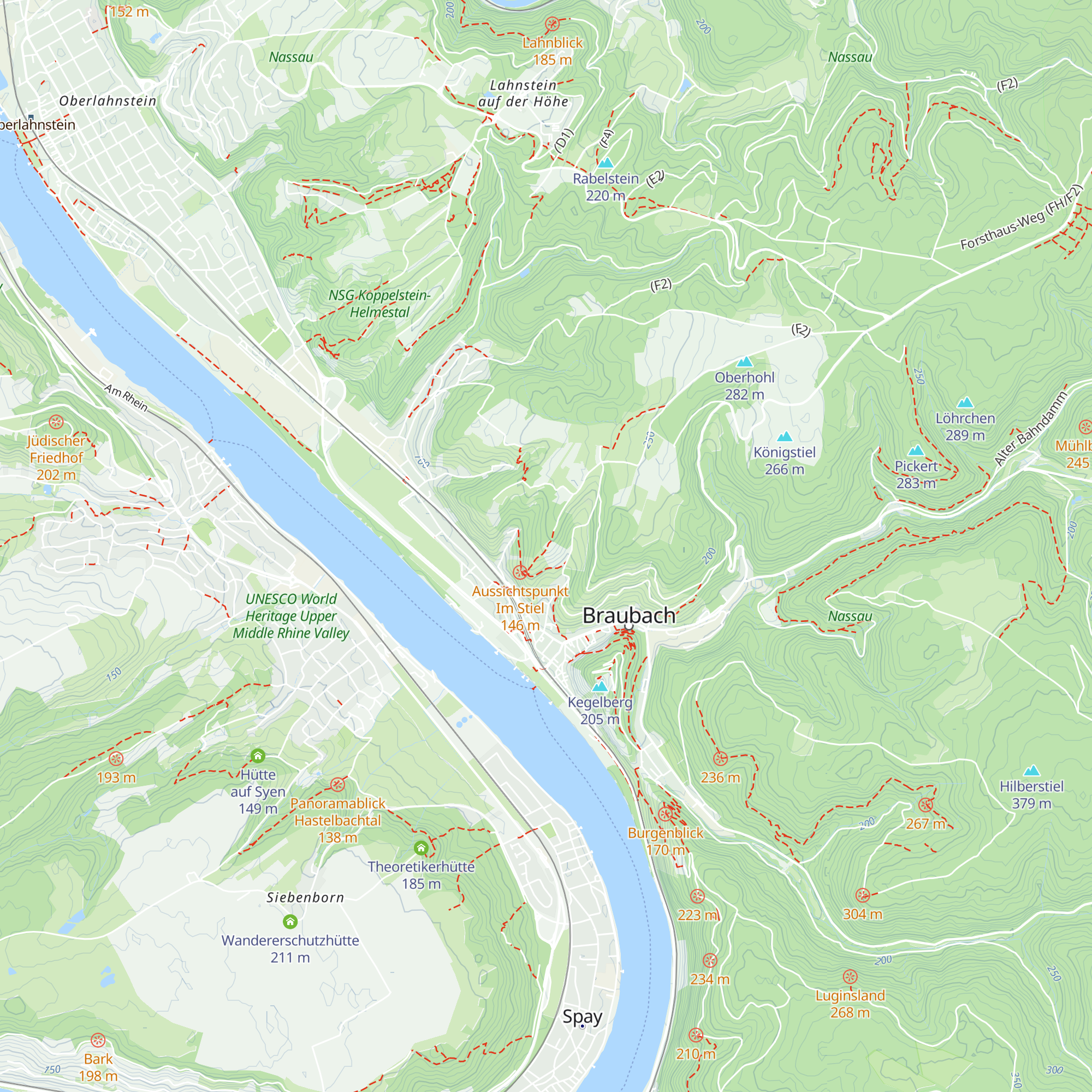 Schutzhütte Auf Kerkerts map
