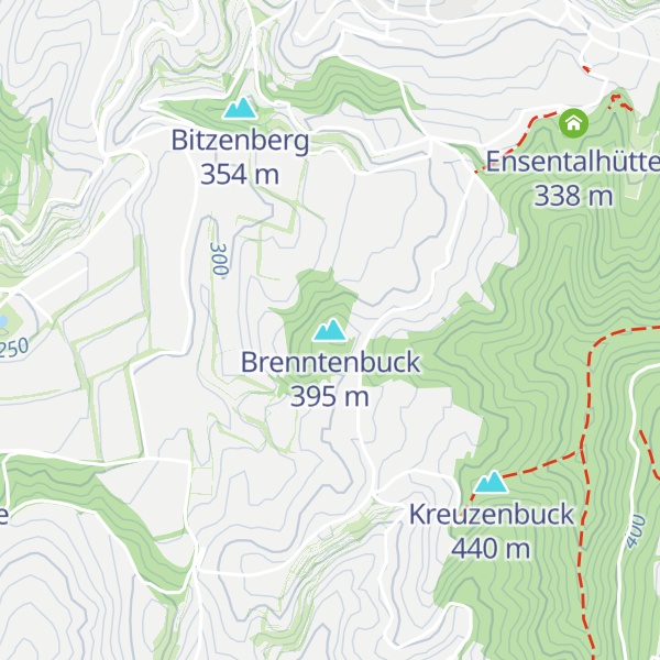 Map of Brenntenbuck