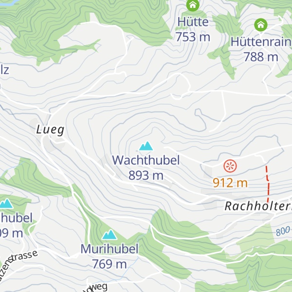 Map of Wachthubel
