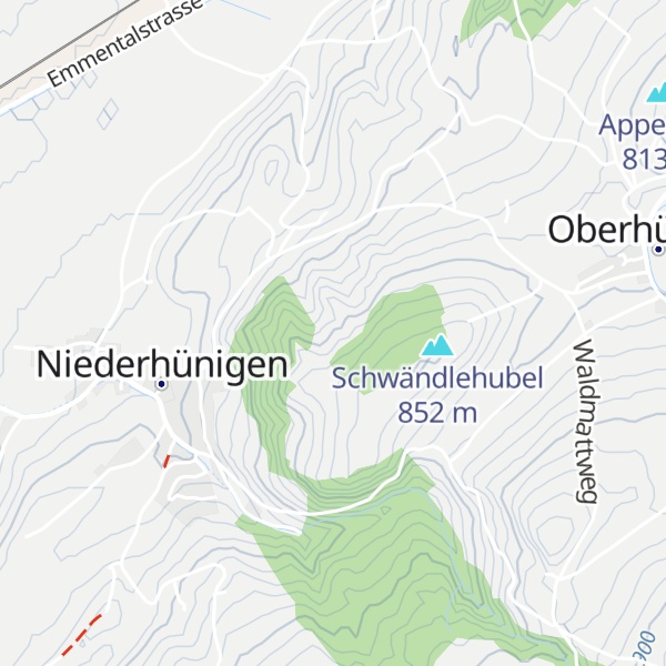 Map of Täfeli