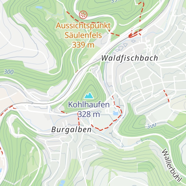 Map of Pfadfinderhütte Sankt Georg
