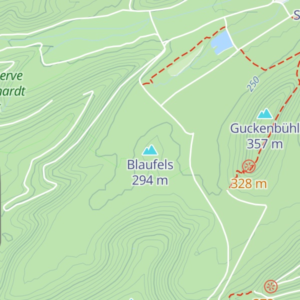 Map of Blaufels