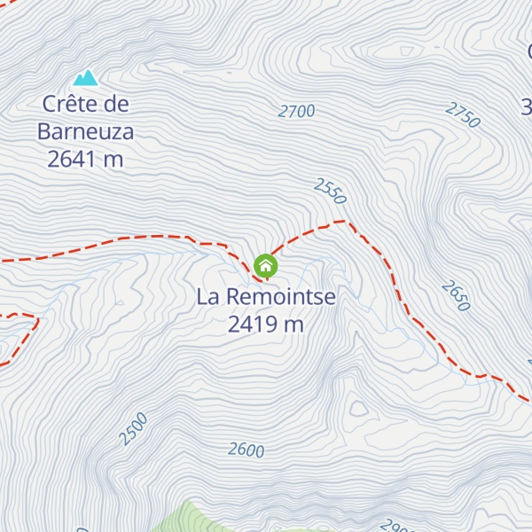 Map of La Remointse