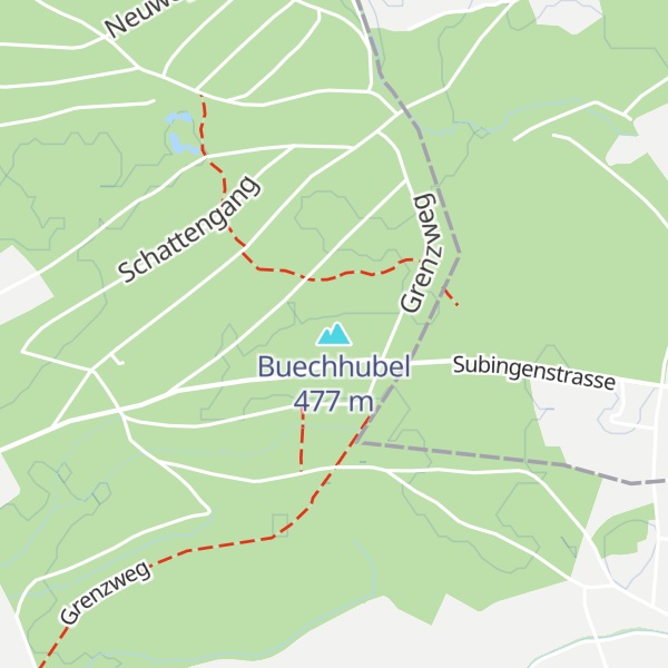 Map of Buechhubel