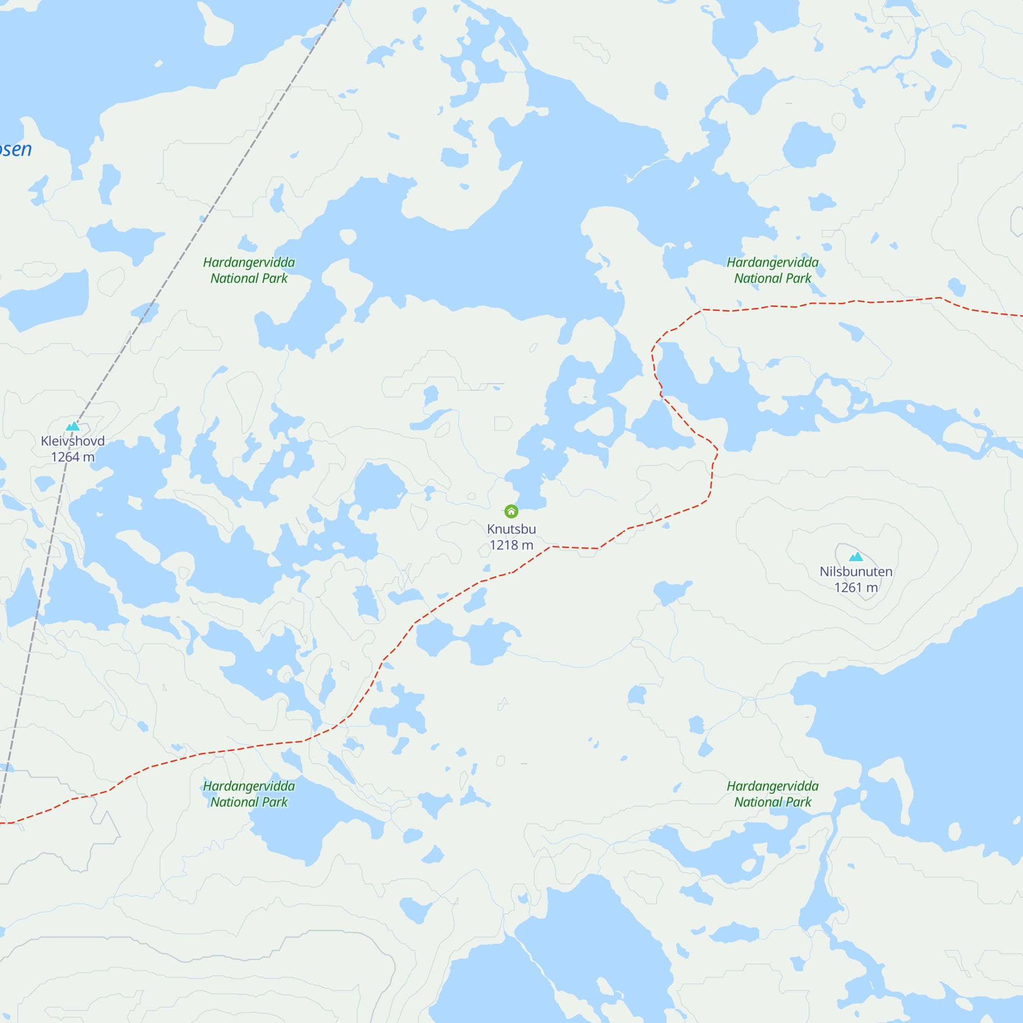 Knutsbu map