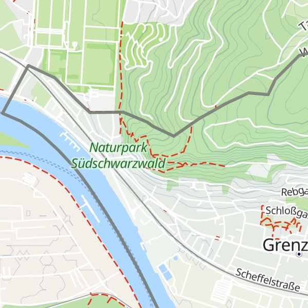 Map of Hornfelsenhütte