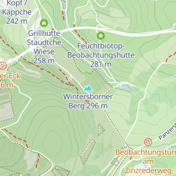 Map of Wintersborner Berg