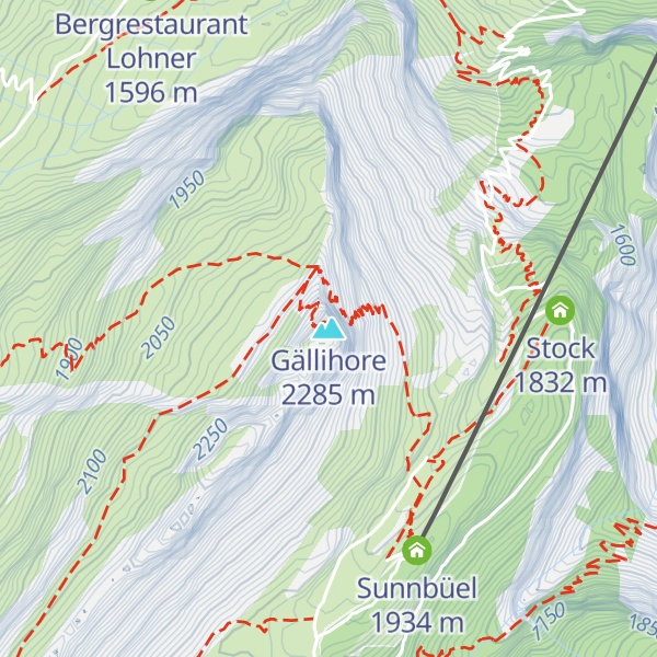 Map of Gällihore