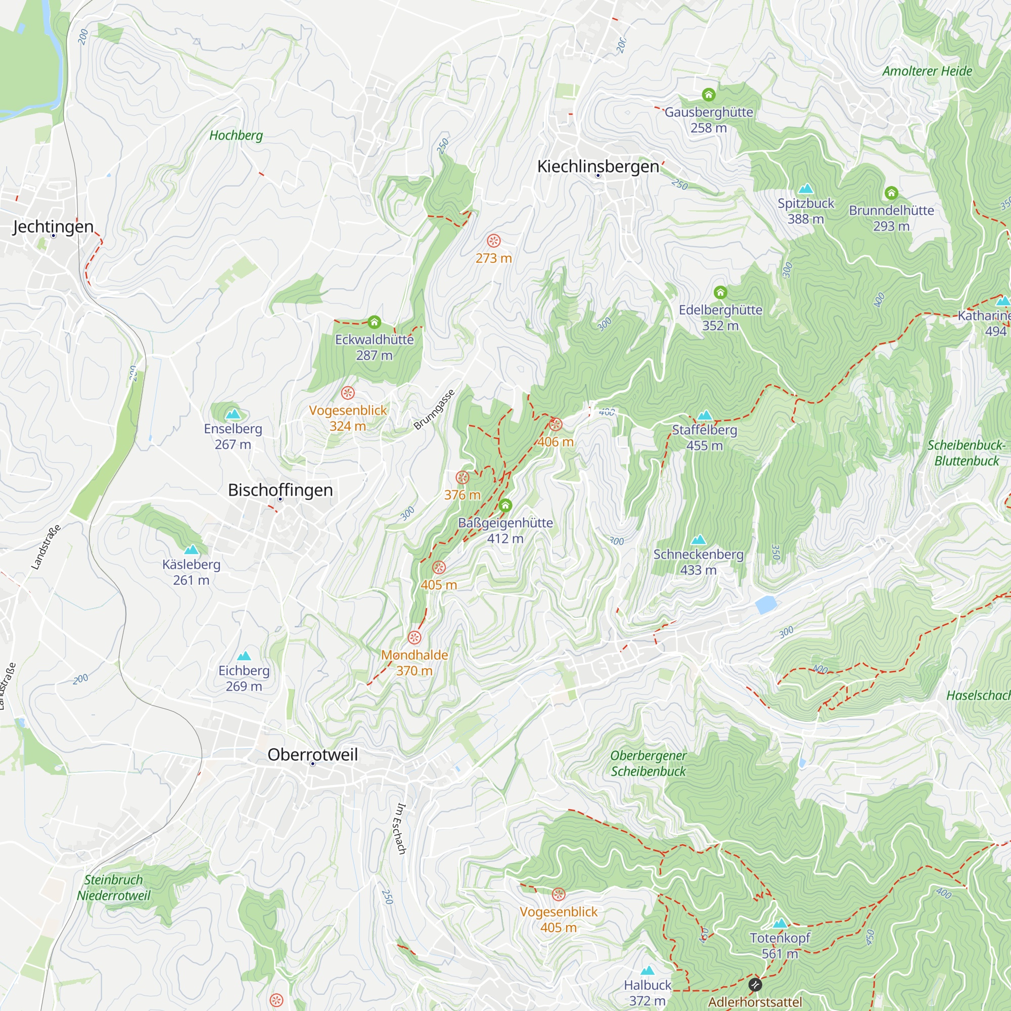 Baßgeigenhütte map
