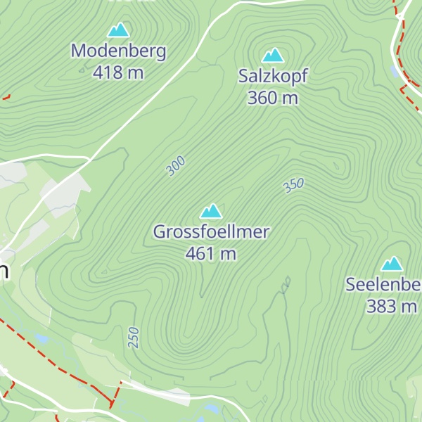 Map of Grossfoellmer