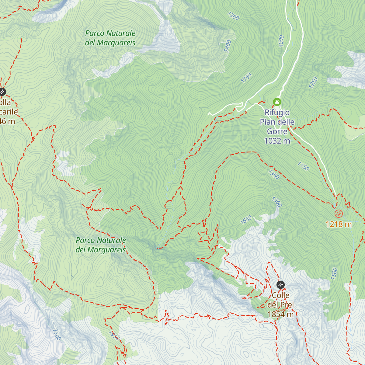 Gias Fontana map