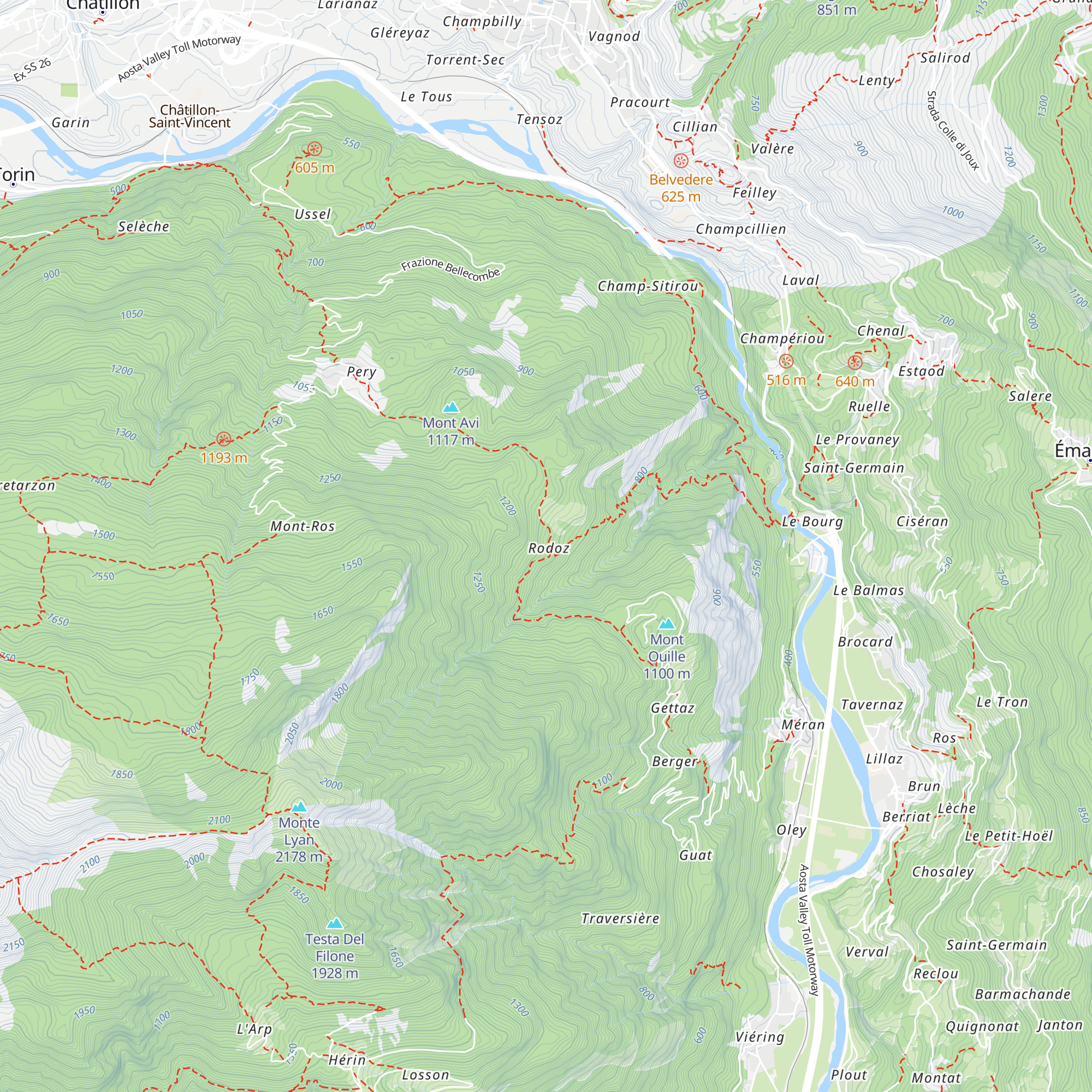 Forno Comunitario di Rodoz map