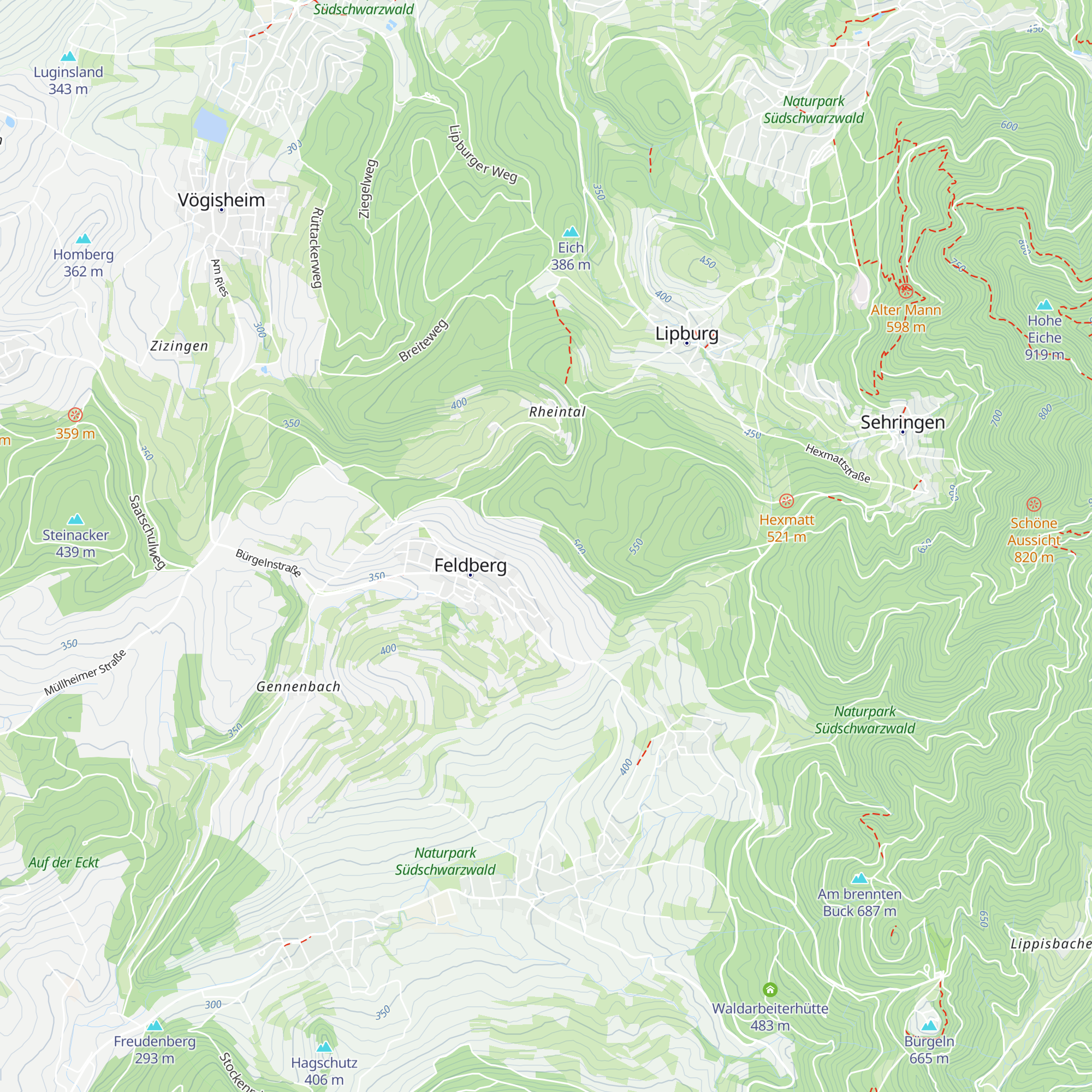 Geisbrunnenhütte map