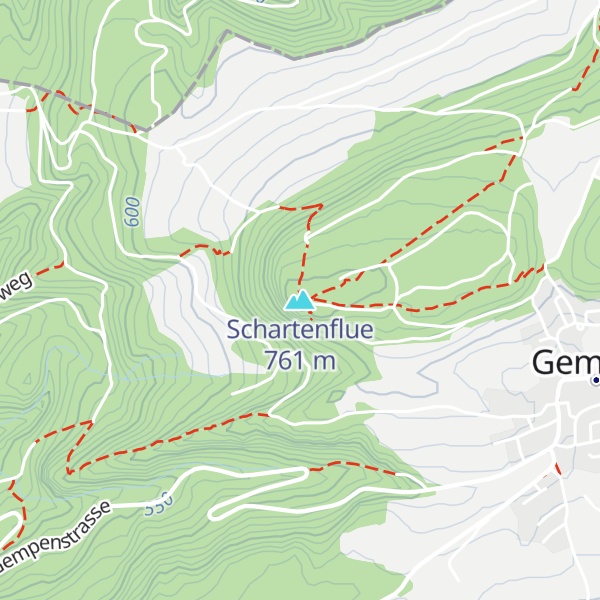 Map of Schartenflue