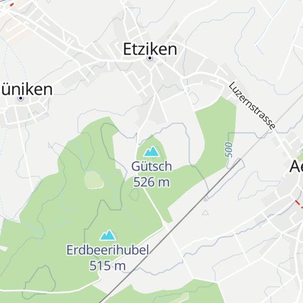 Map of Gütsch