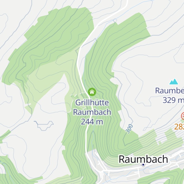 Map of Grillhütte Raumbach