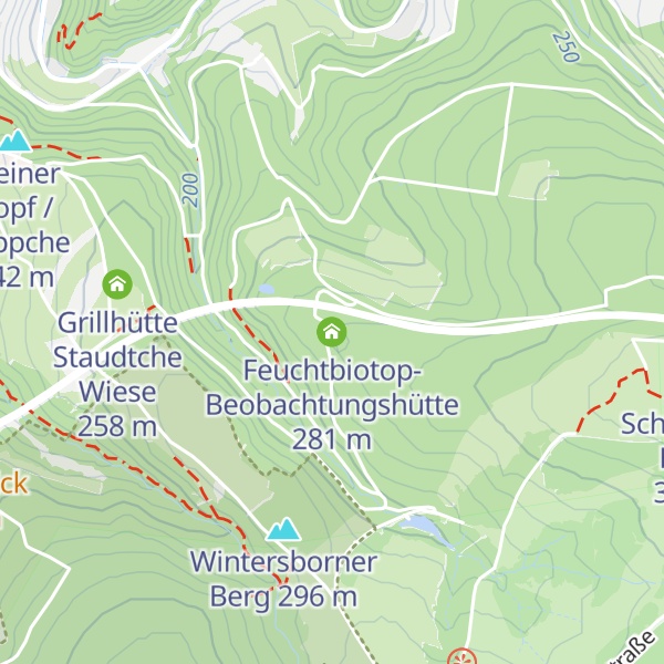 Map of Feuchtbiotop-Beobachtungshütte