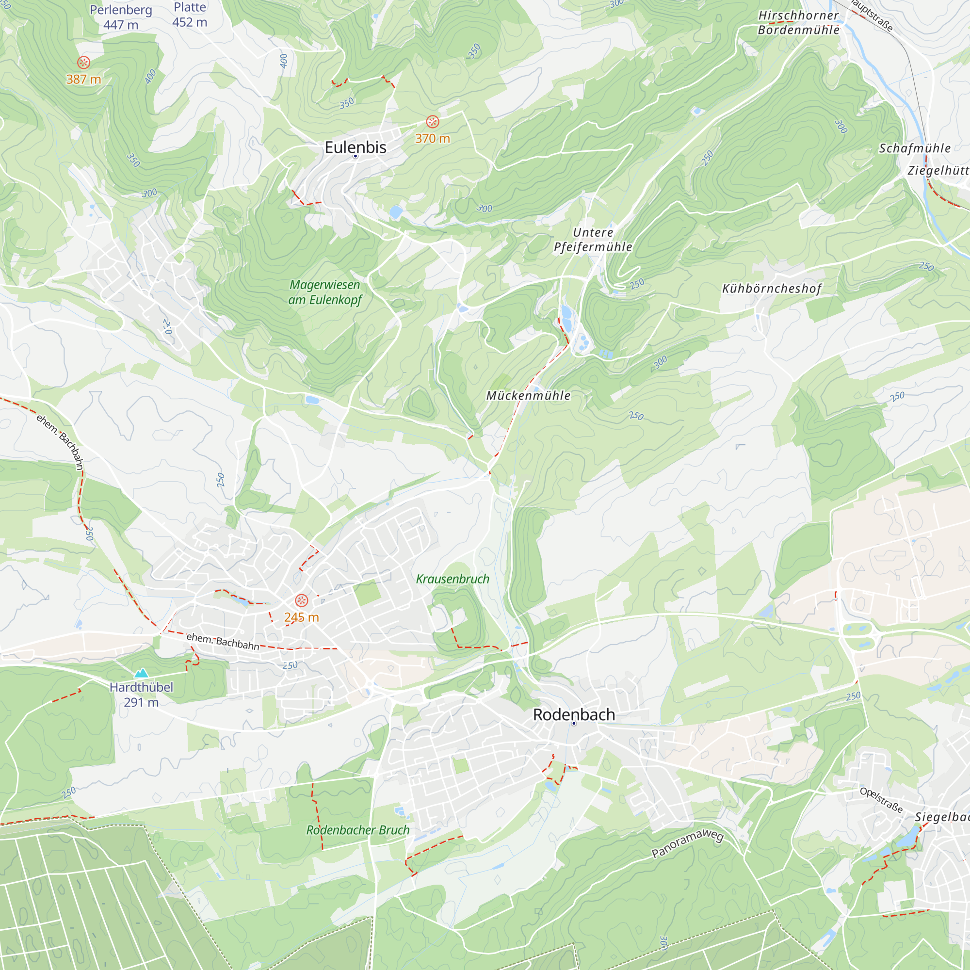 Ziegelhütte map