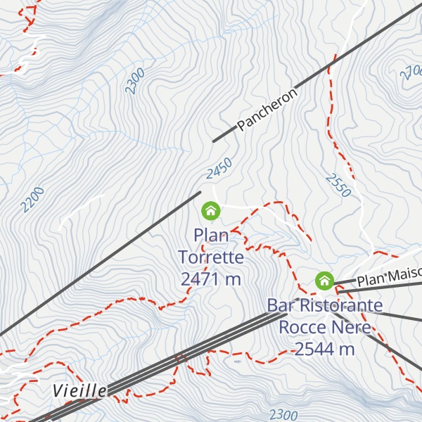 Map of Plan Torrette
