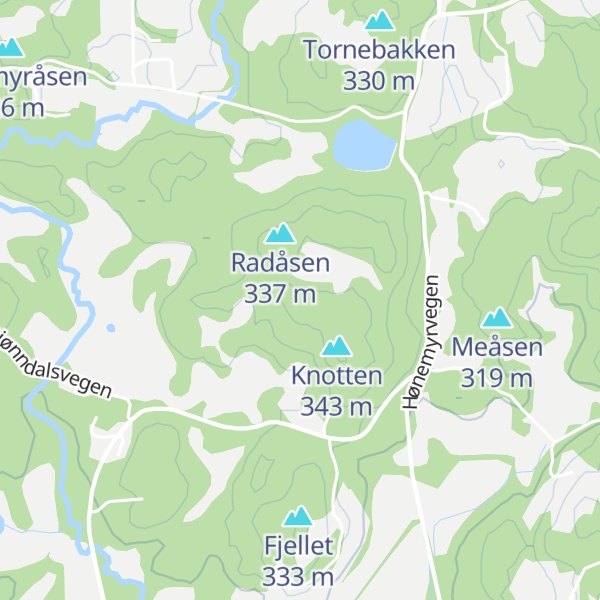 Map of Trillehei