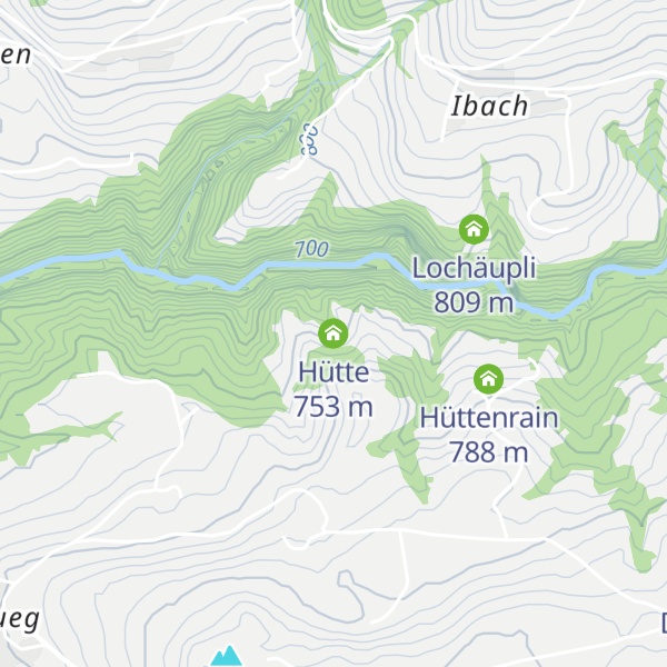 Map of Hütte