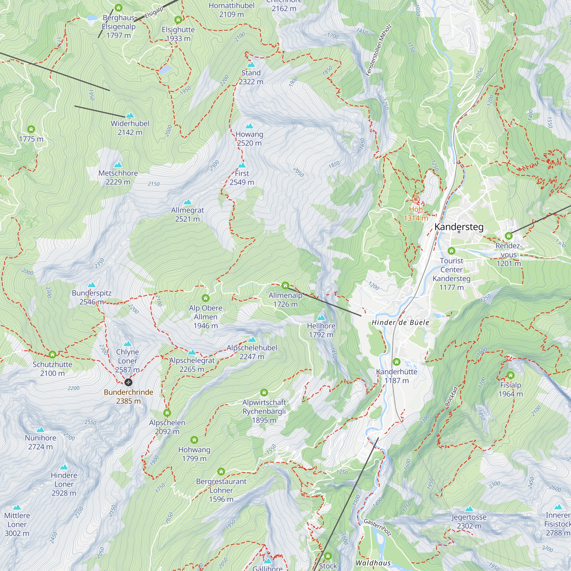 Allmenalp map
