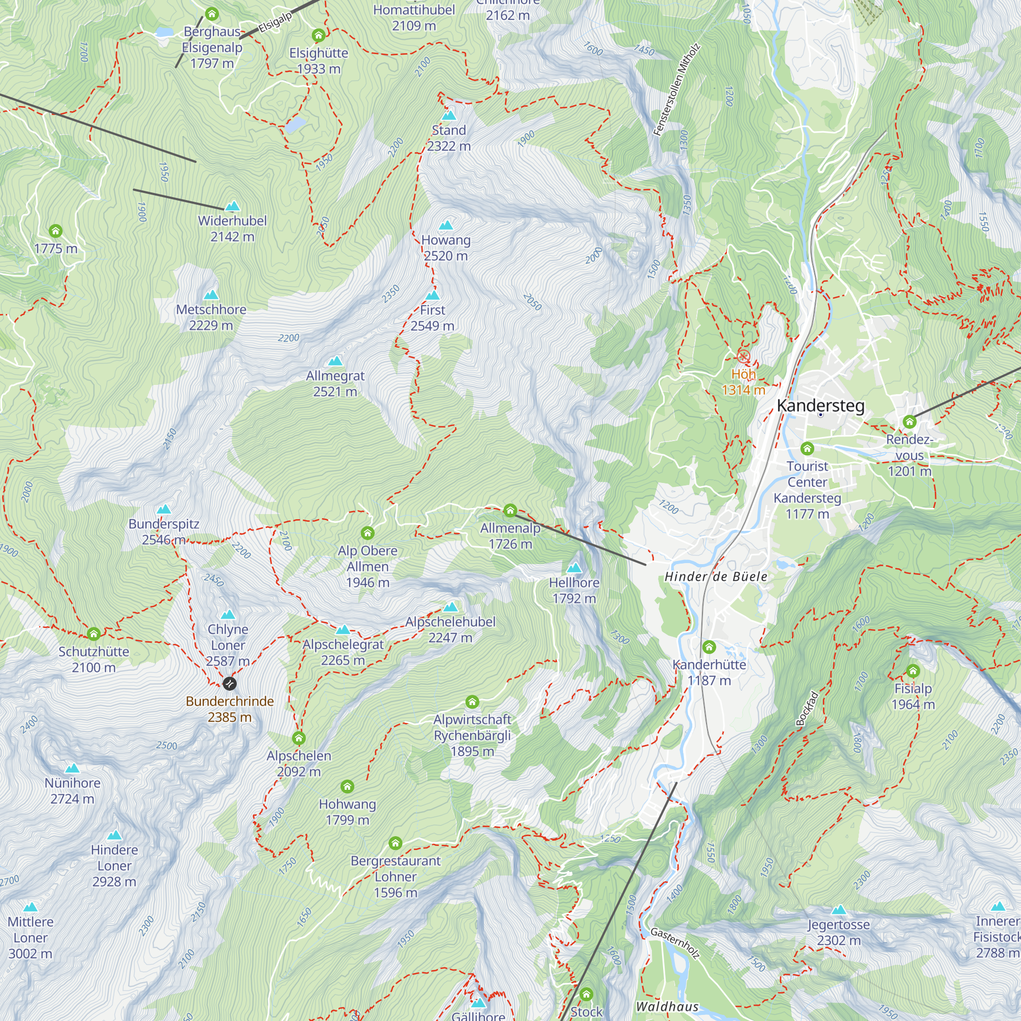 Allmenalp map