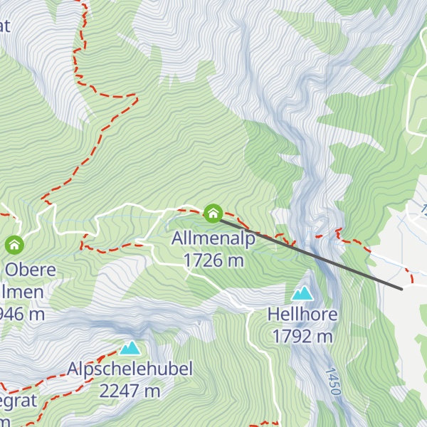 Map of Allmenalp