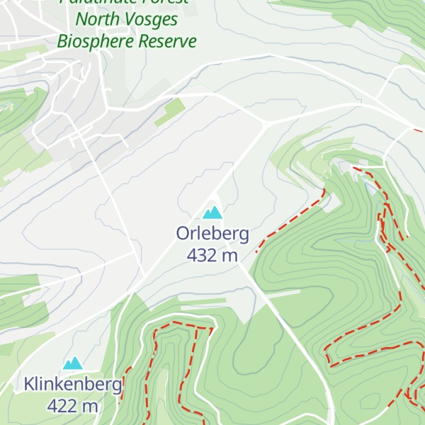 Map of Orleberg