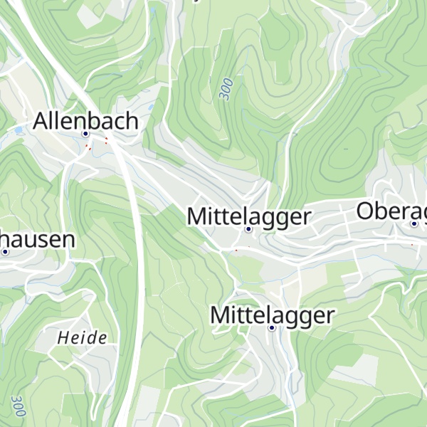 Map of Markthütte
