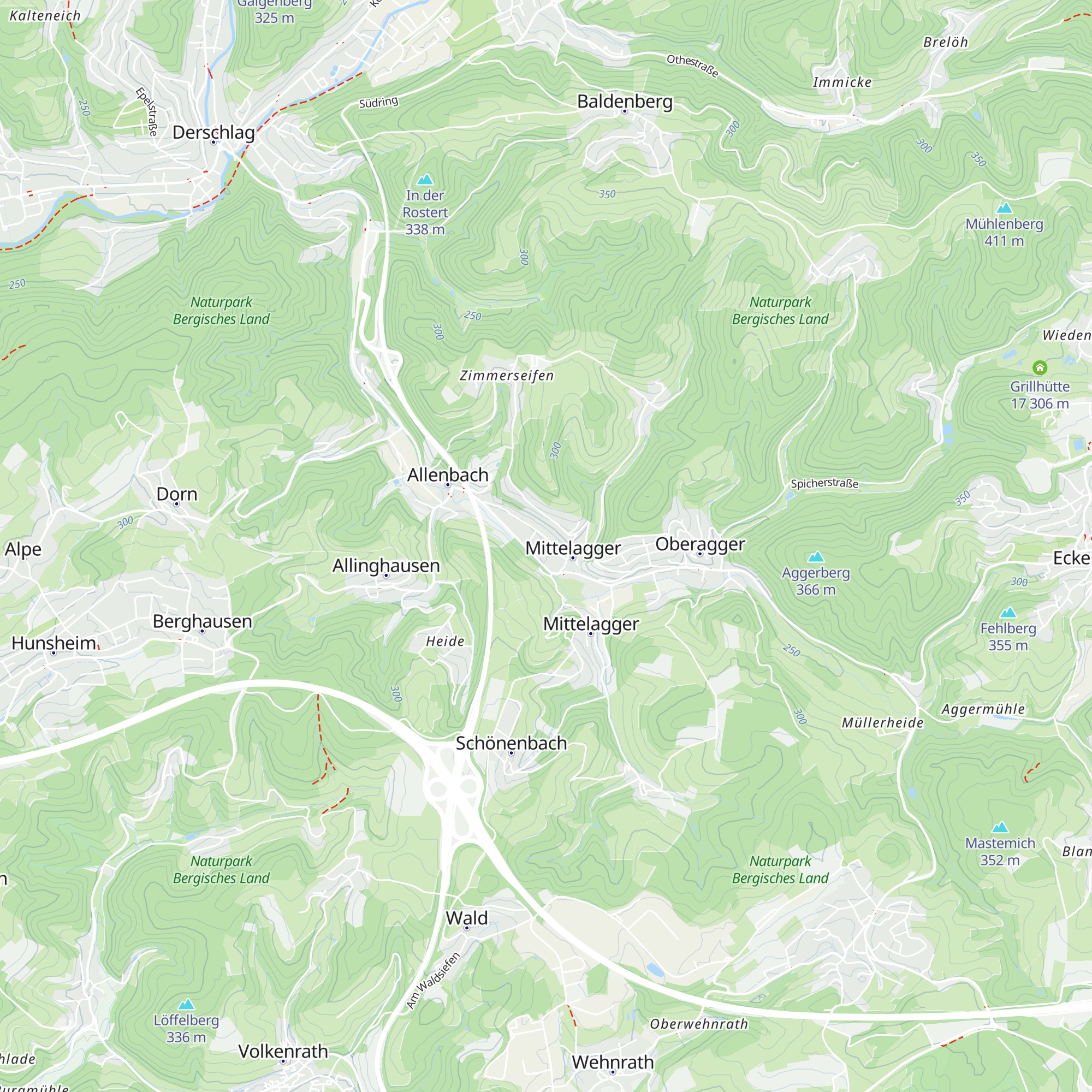 Markthütte map