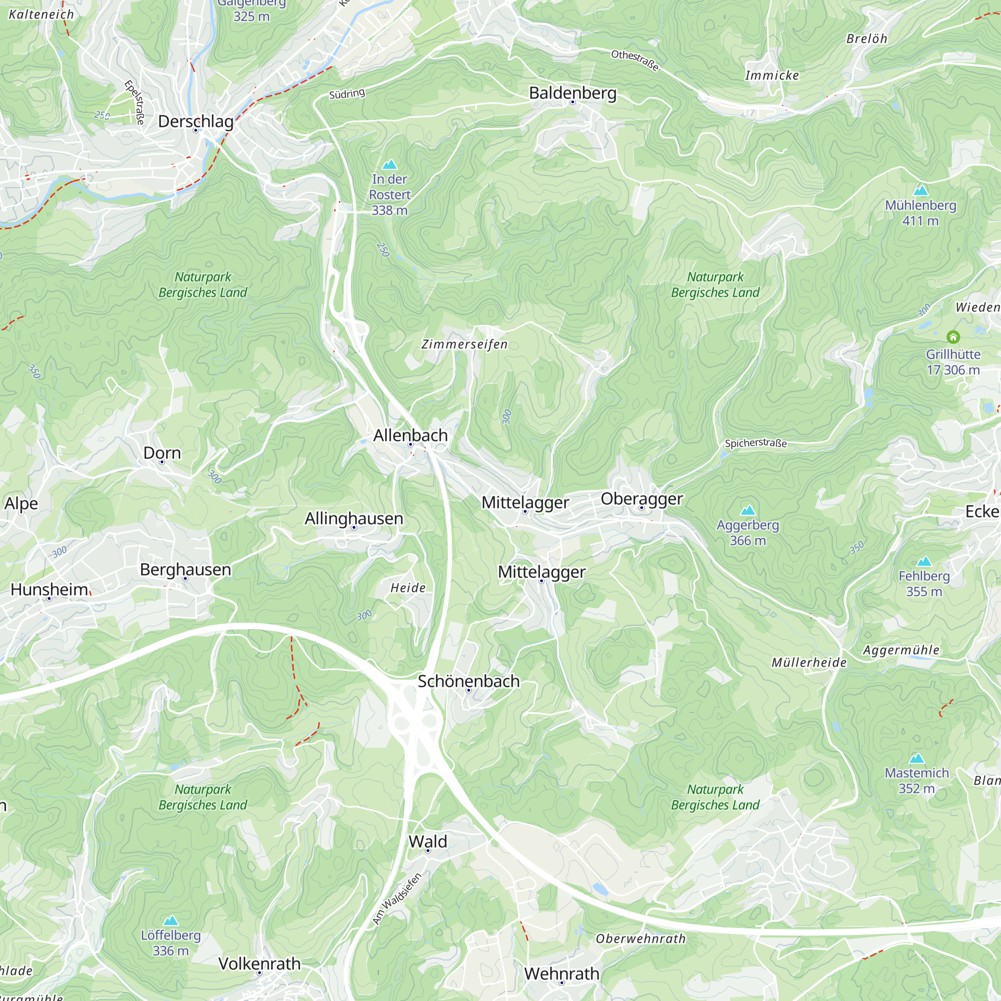 Markthütte map