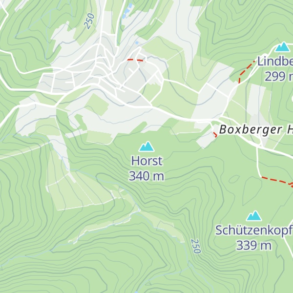 Map of Horst