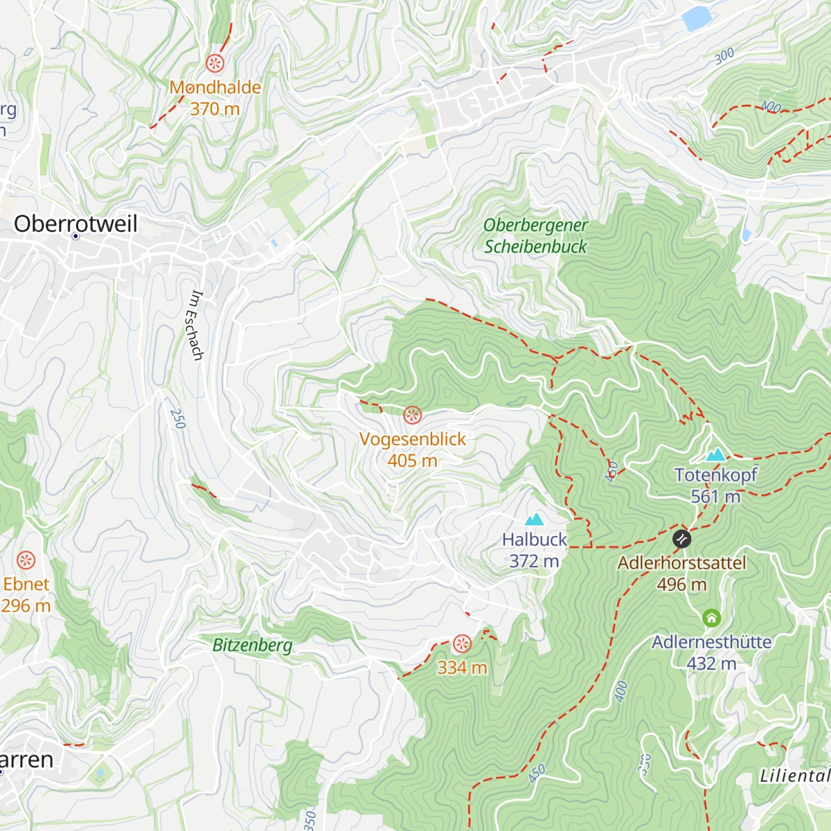 Strümpfeköpfle-Hütte map