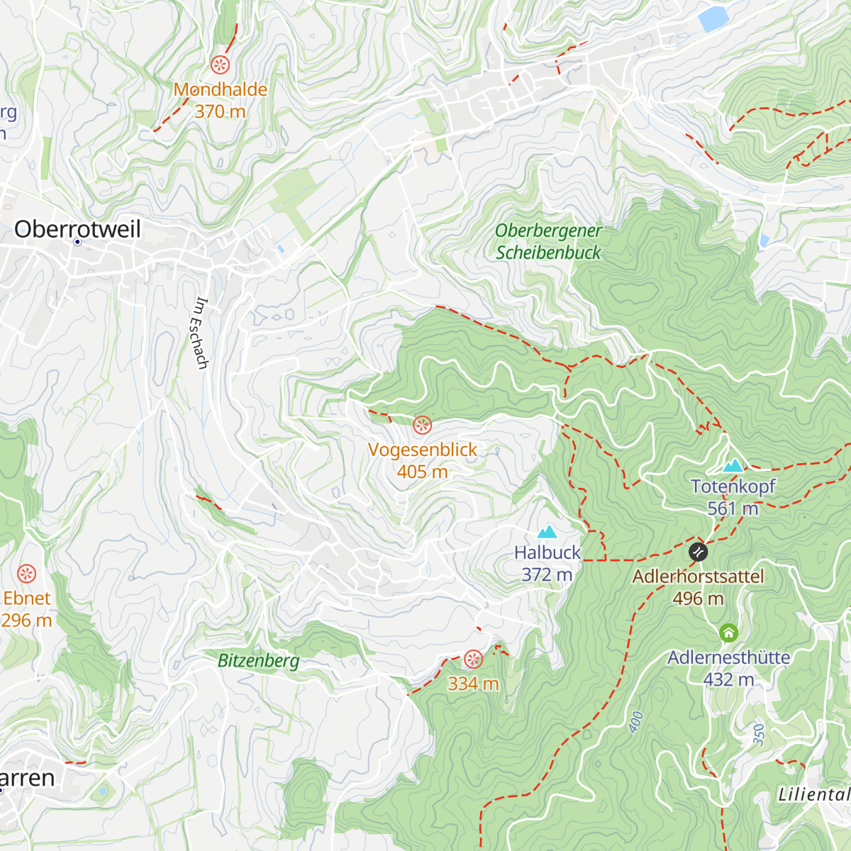 Strümpfeköpfle-Hütte map