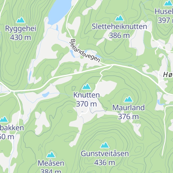 Map of Knutten
