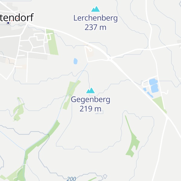 Map of Gegenberg