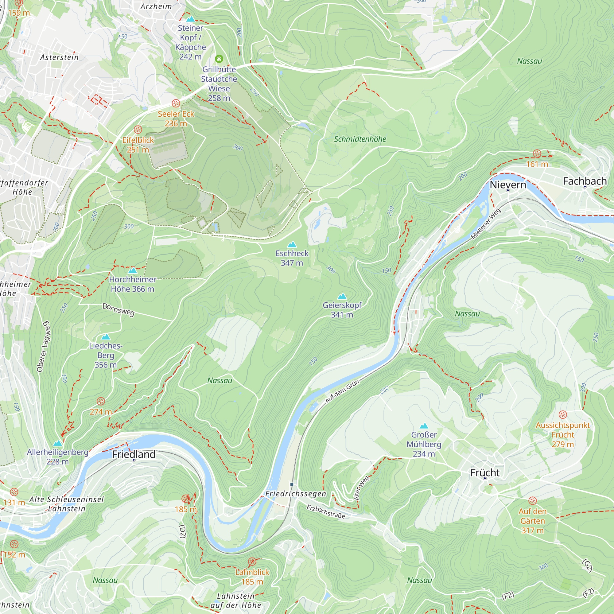 Schutzhütte Alte Haub map