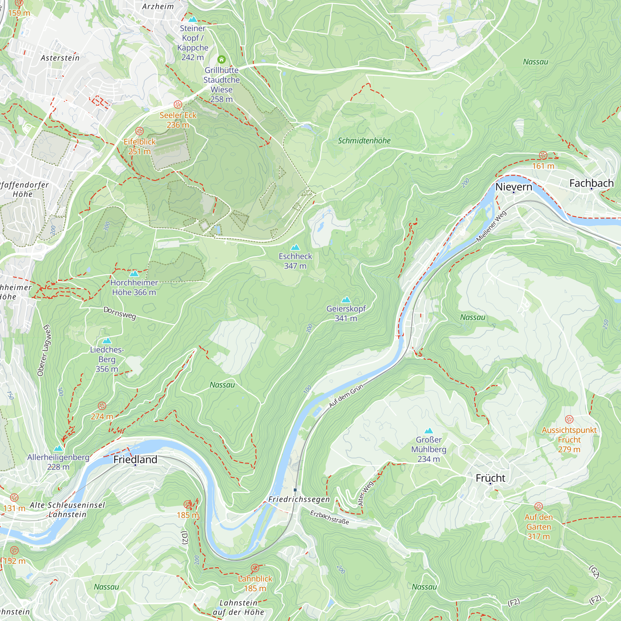 Schutzhütte Alte Haub map