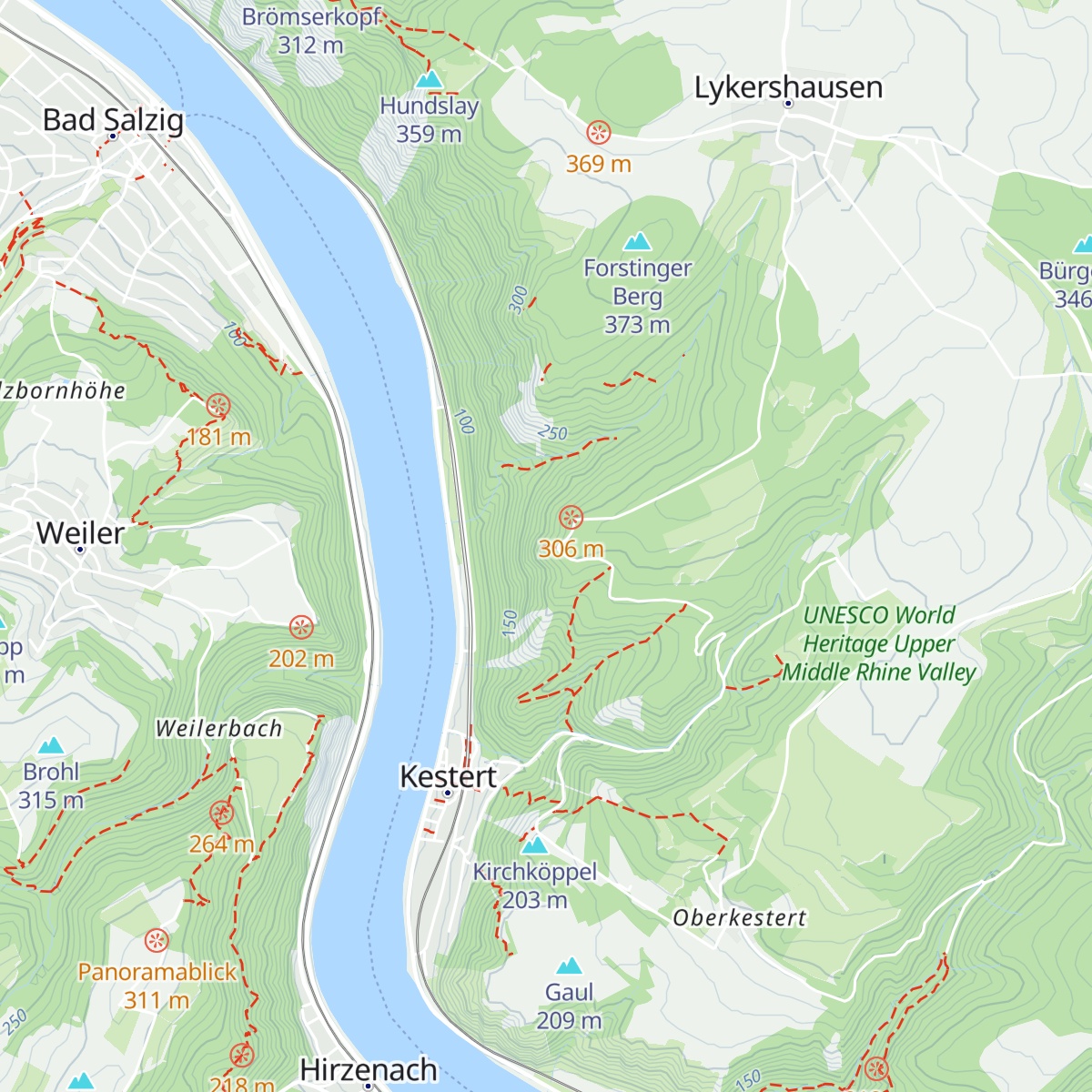 Hindenburghöhen-Hütte map