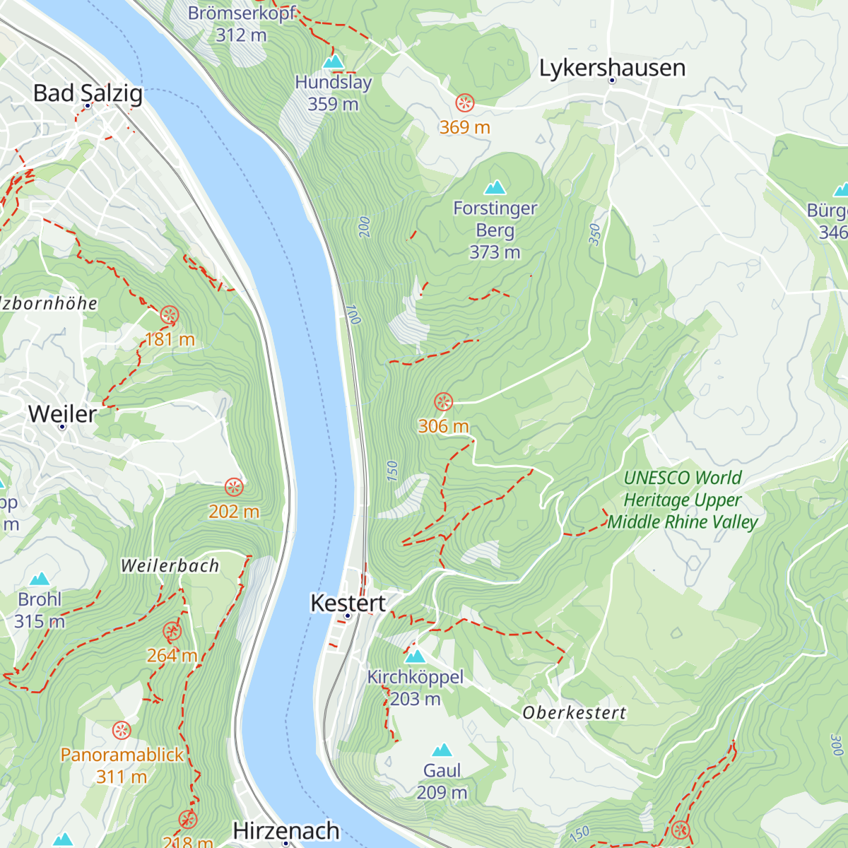 Hindenburghöhen-Hütte map