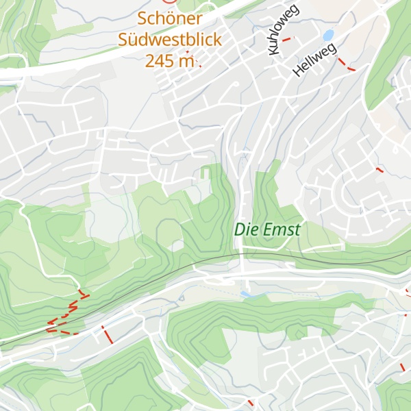 Map of Nücksberg