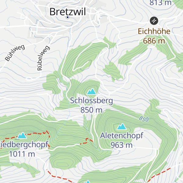 Map of Schlossberg