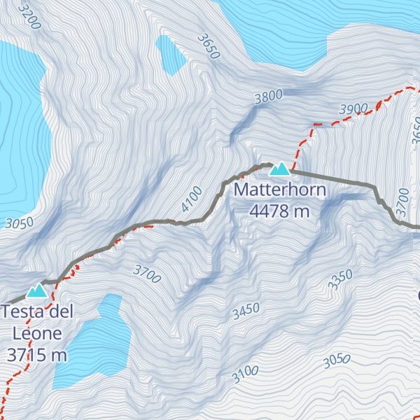 Map of Pic Tyndall