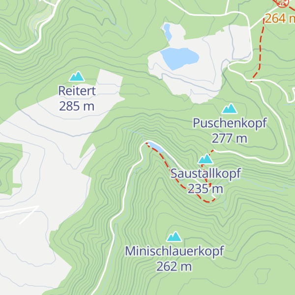 Map of Seehütte
