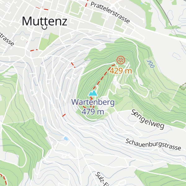 Map of Wartenberg