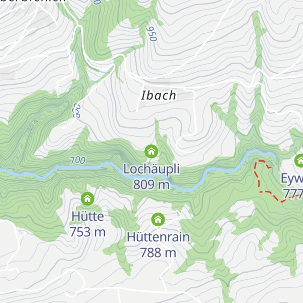 Map of Lochäupli