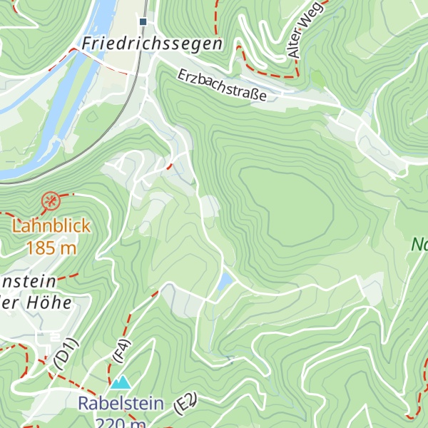 Map of Köhlerhüttenzelt